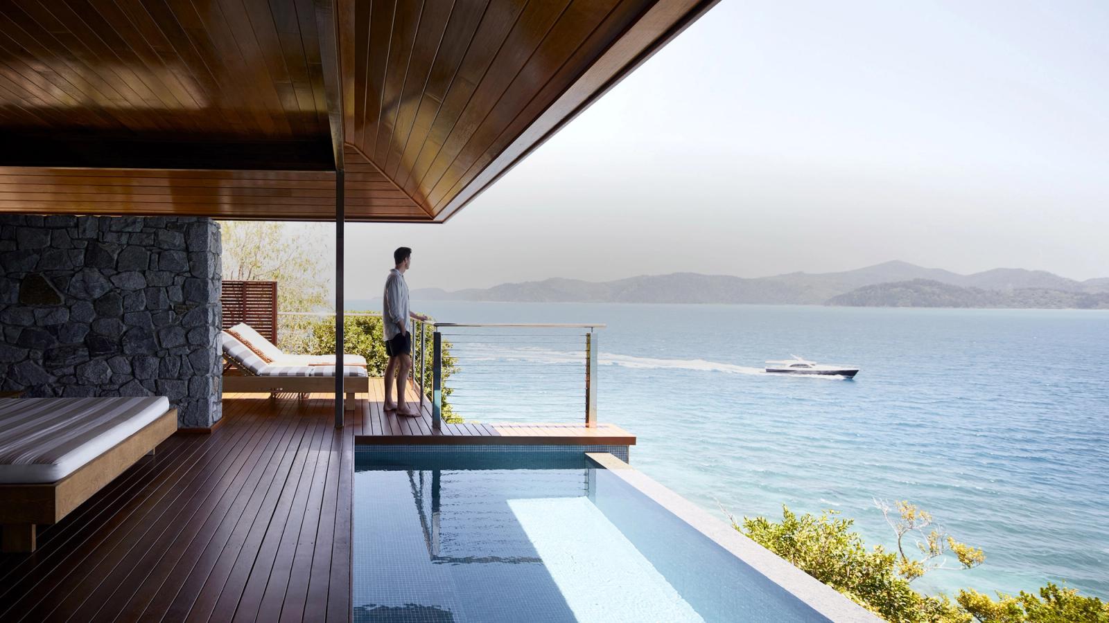 A Windward Pavilion plunge pool