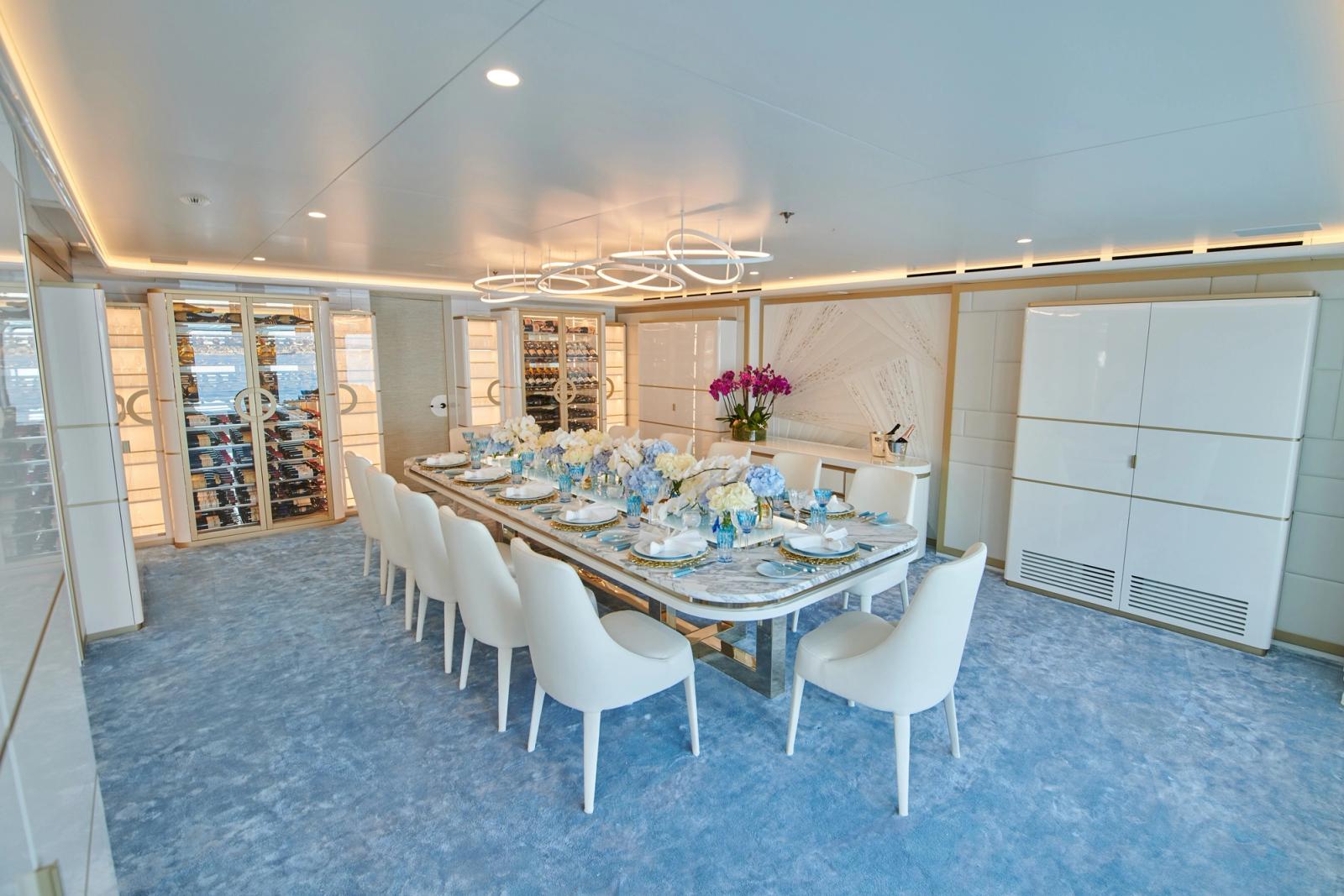 CORAL OCEAN — main deck dining