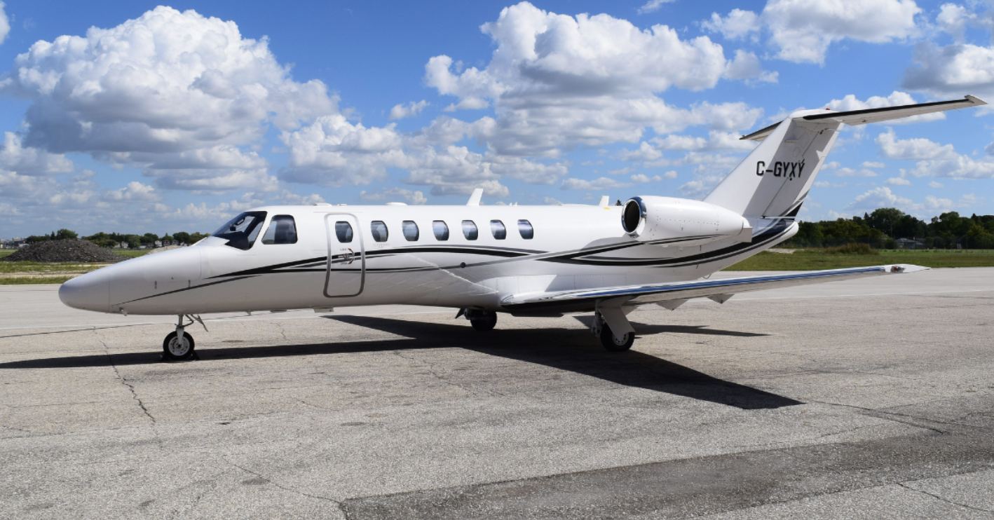 Cessna Citation CJ3, a light jet private jet available for charter with ORRAIA