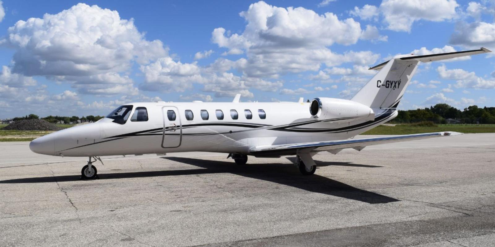 Cessna Citation CJ3, a light jet private jet available for charter with ORRAIA