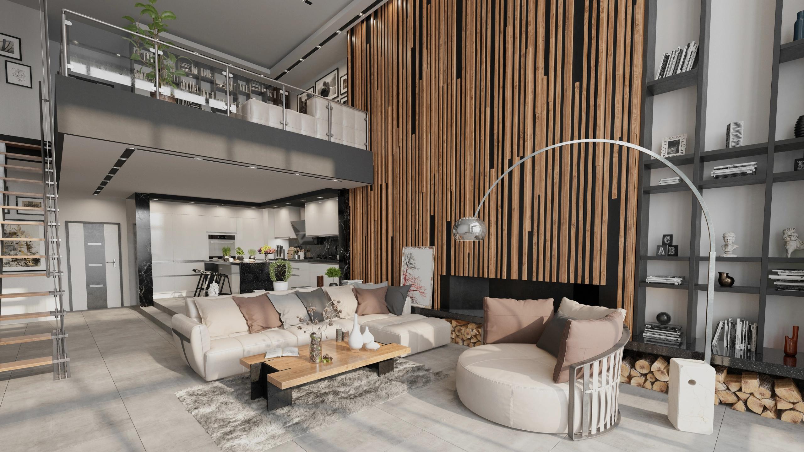 Interior of a home with beige accent