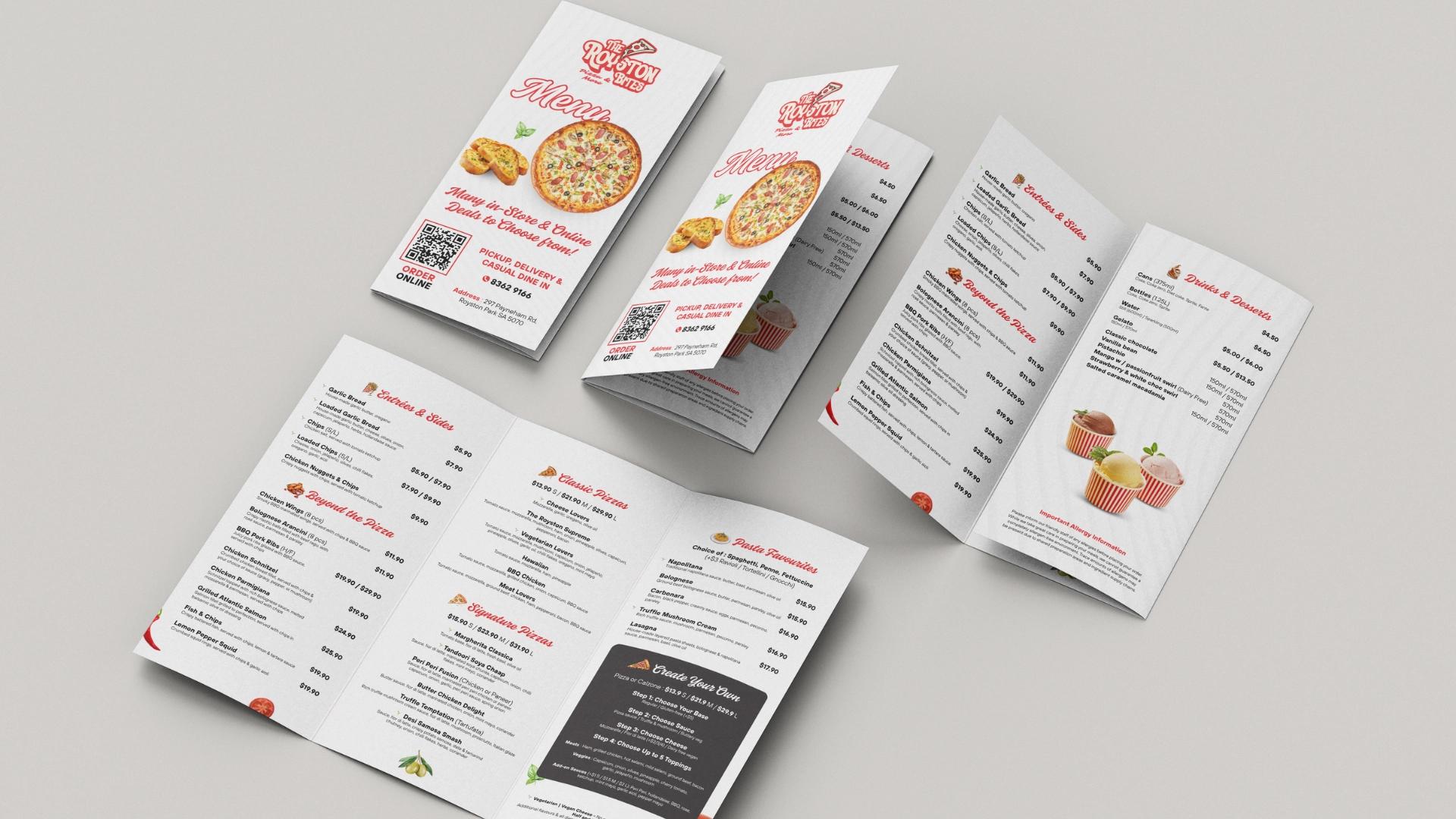 The Royston Bites delivers fresh pizza, pasta, calzones and more in Royston Park — quality ingredients, real flavours and a welcoming local vibe.