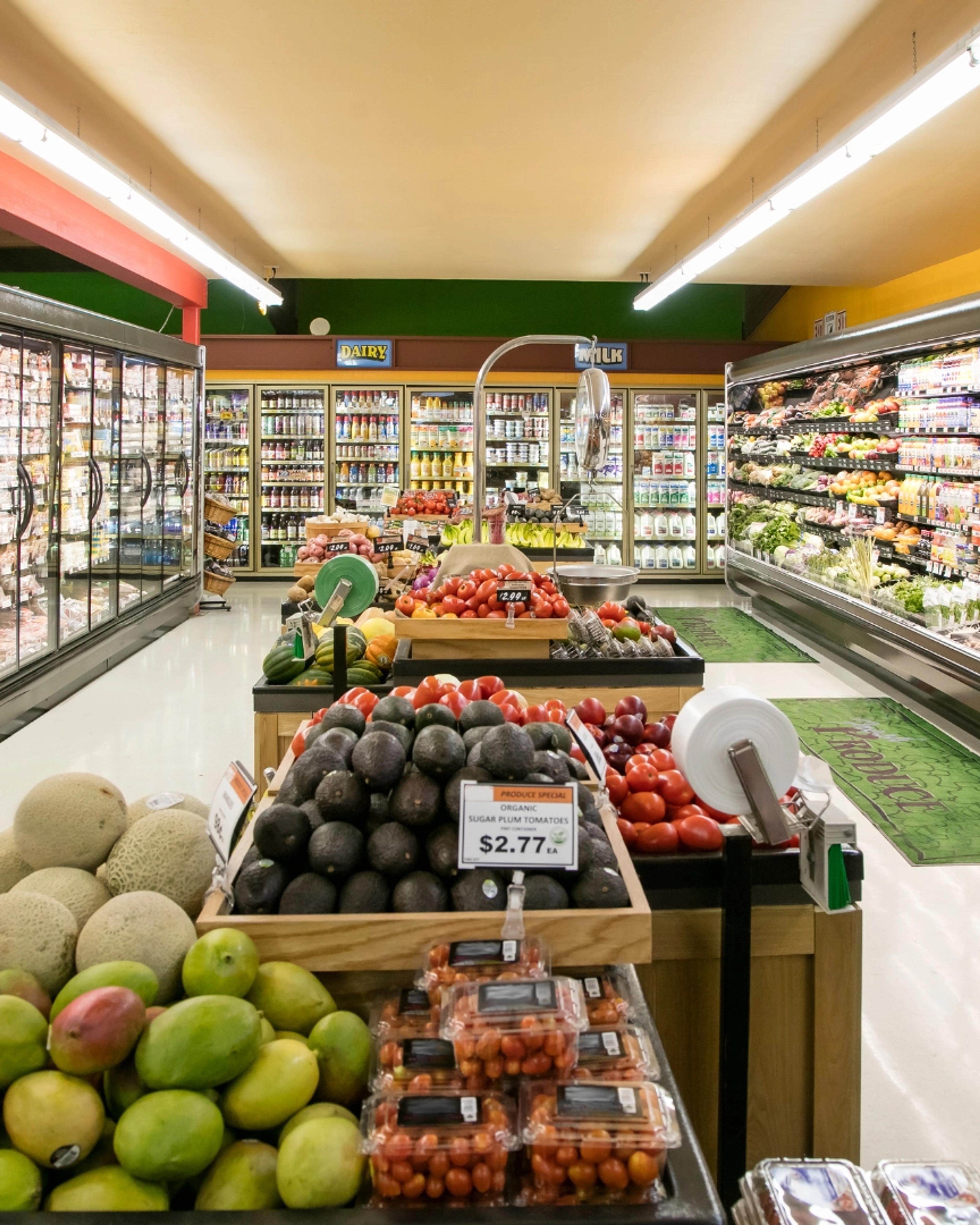 Grocery Store Interior