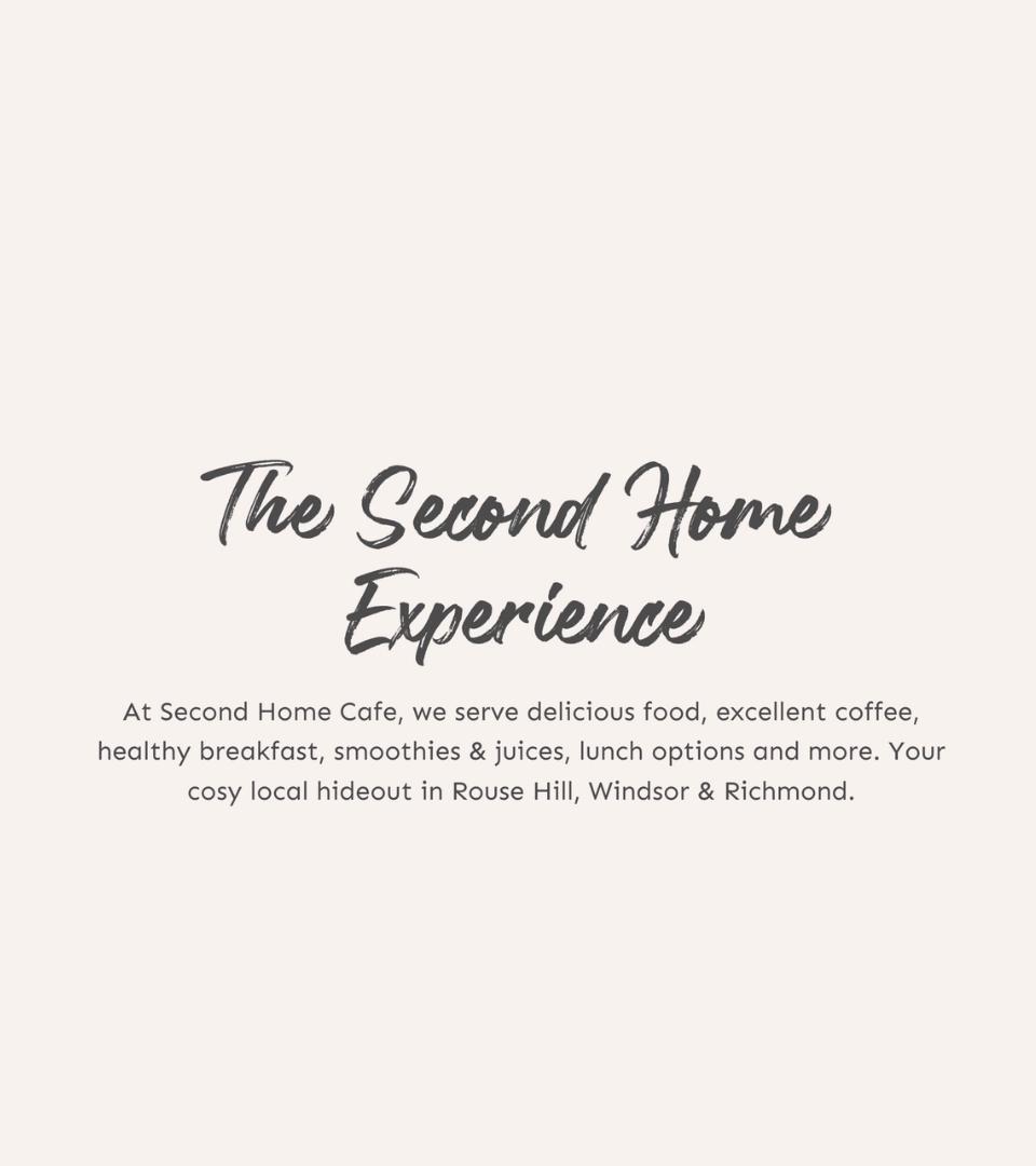 The Second Home message