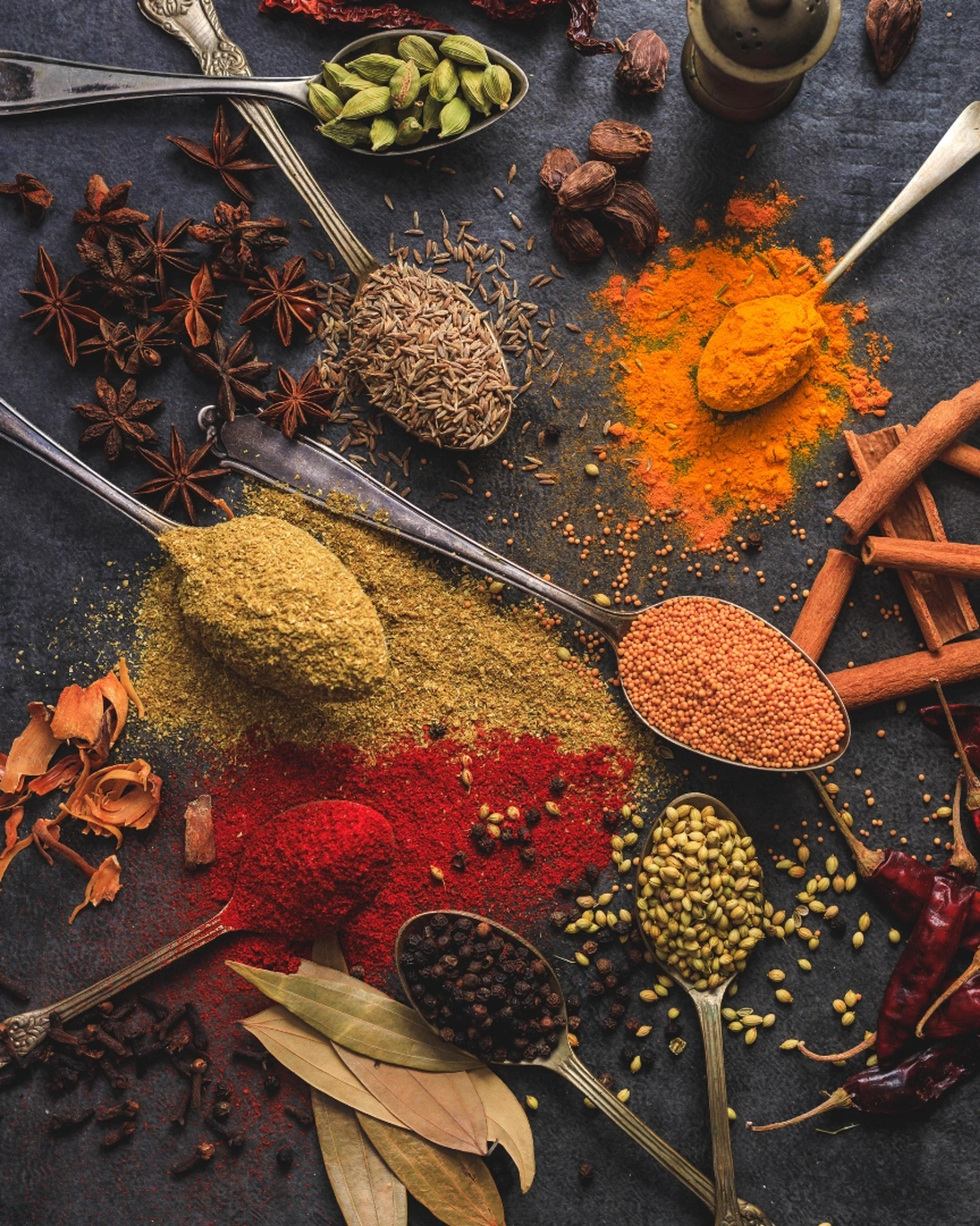 Spices and herbs