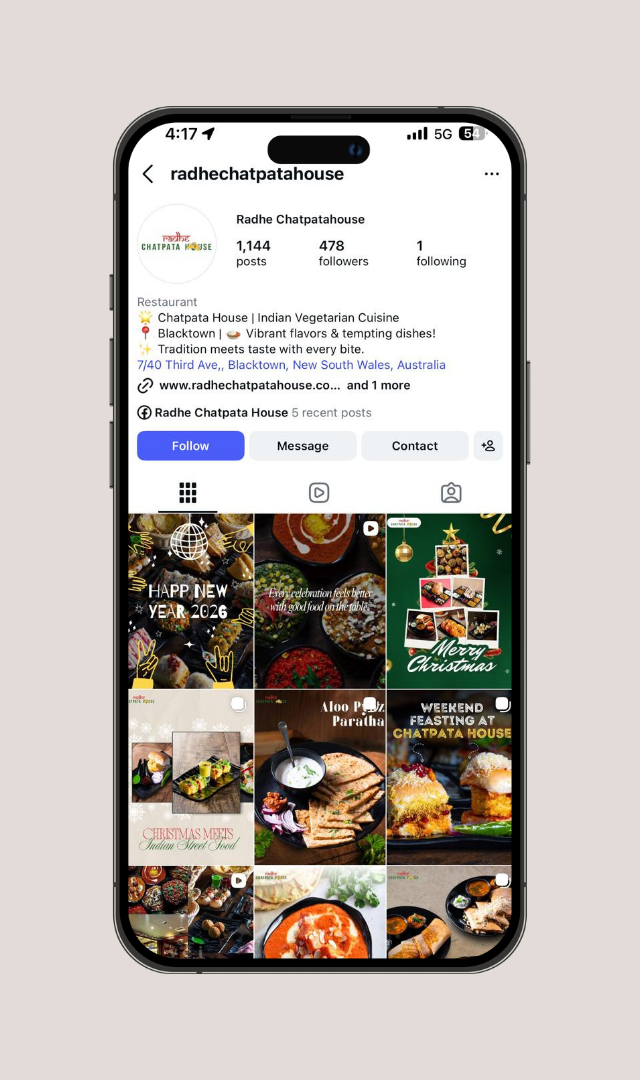 Radhe Chatpata Social media