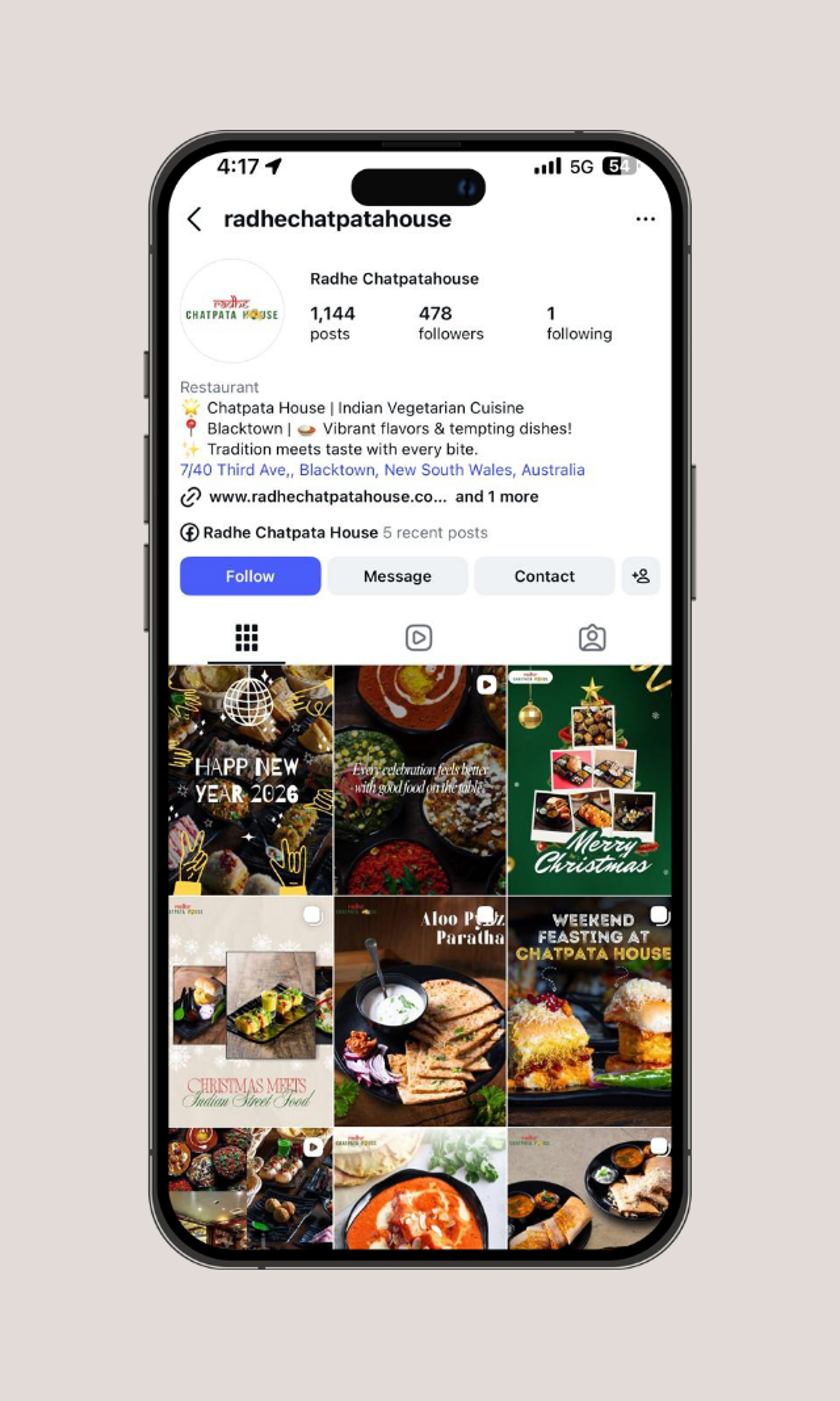 Radhe Chatpata Social media