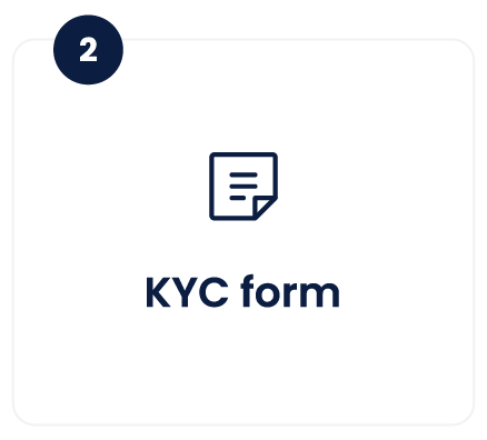 KYC form step