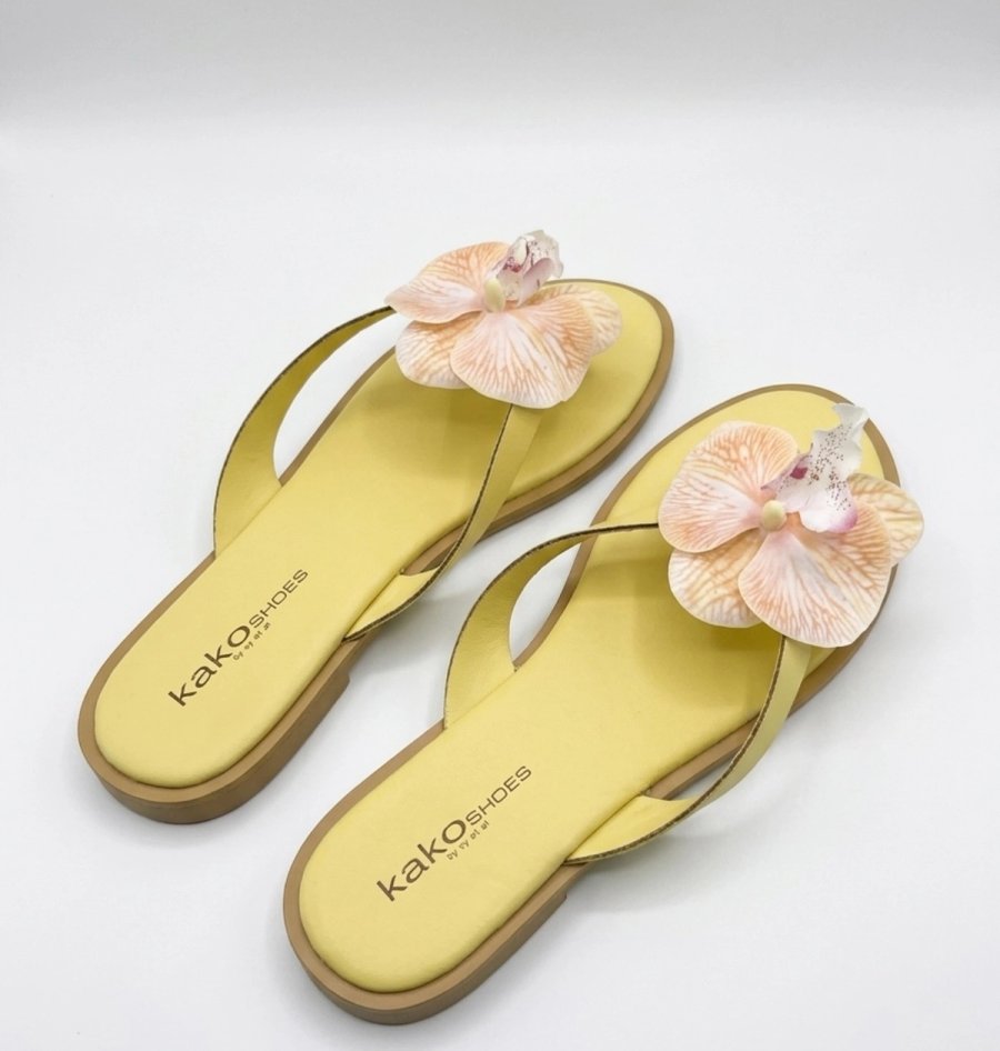 Mules orchidées