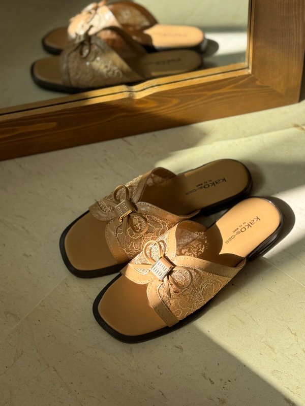 Mules Élégance Lace