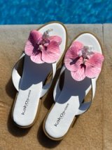 Mules orchidées 1
