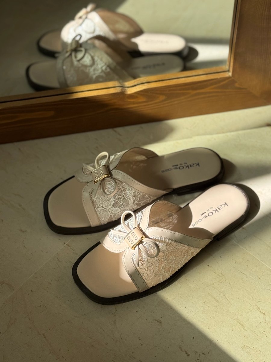 Mules Élégance Lace