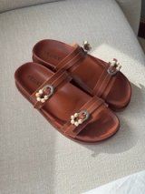 Mules Plates à Boucles Perlées 2