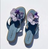 Mules orchidées 4