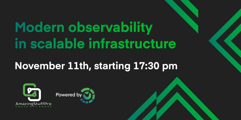 Modern observability in scalable infrastructure
