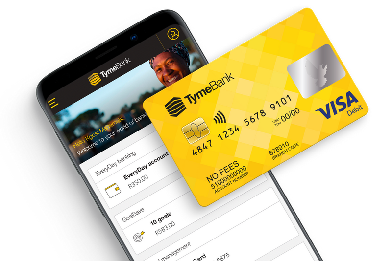 Banking card and mobile app