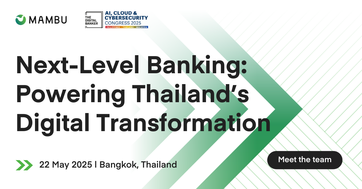 The Digital Banker Thailand | Mambu