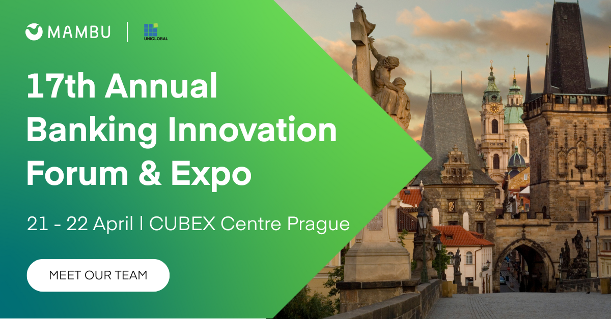 17th Annual Banking Innovation Forum & Expo | Mambu