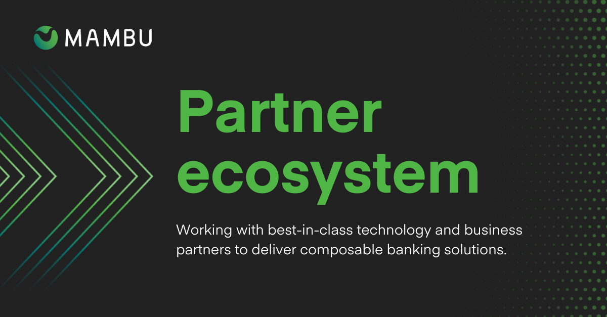 Partner Ecosystem Mambu