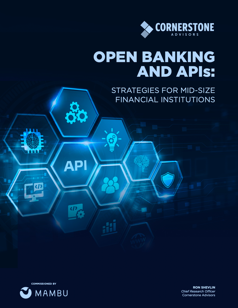 Open banking and APIs - Strategies for mid-size financial institutions