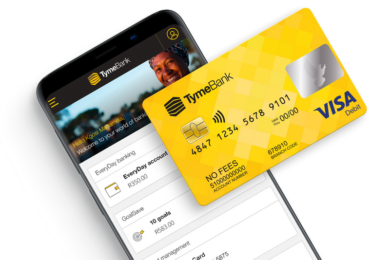 Banking card and mobile app