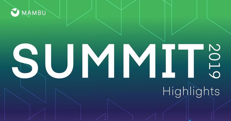 Mambu Summit 209 highlights
