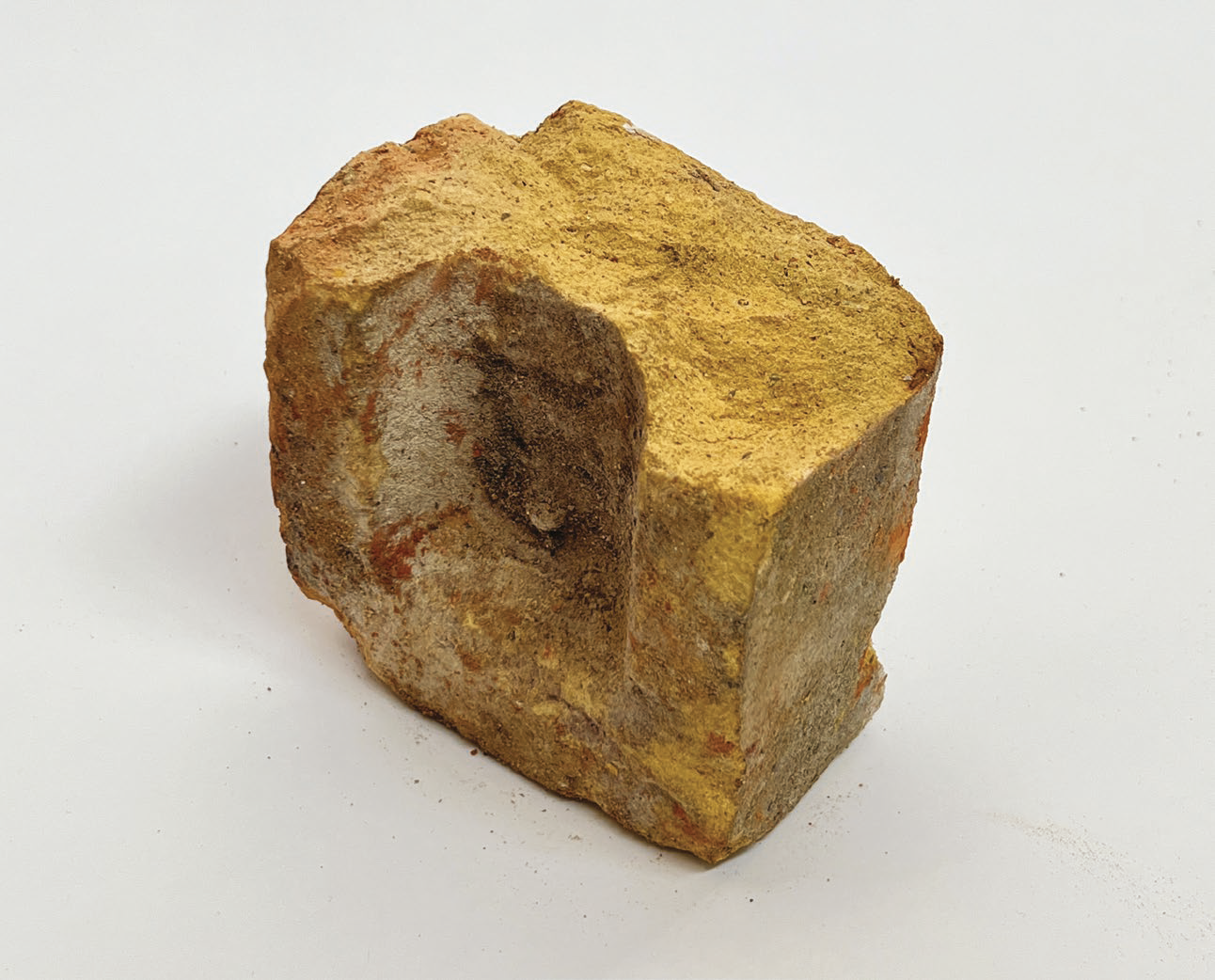 Yellow stock brick from a demolished building in Peckham, selected for our Yellow Brick set