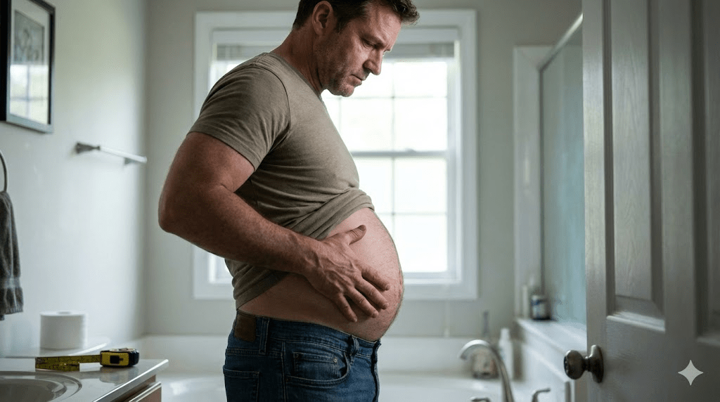 "It’s Not Muscle, It’s a Time Bomb": Why a Hard Belly Is the Most Dangerous Symptom for Men