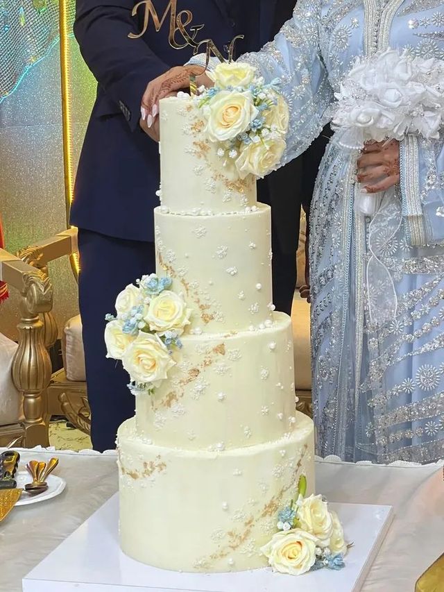 Cham's cake designer wedding Fes