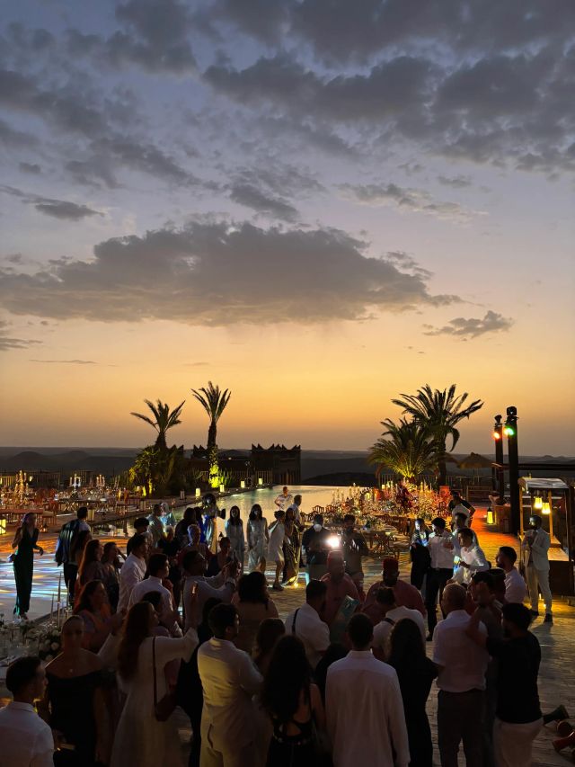 kasbah dif wedding party