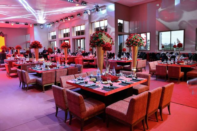 Salón de bodas Le Pavillon Othali en Casablanca, Marruecos