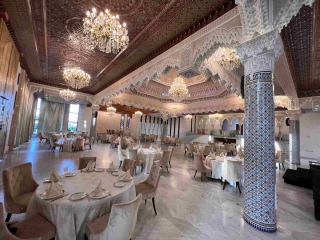 Luxury Moroccan wedding venue Palais Laraki Meknes