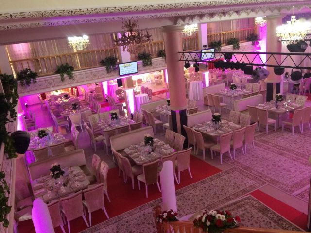 Vista exterior del salón Safir para eventos en Tánger