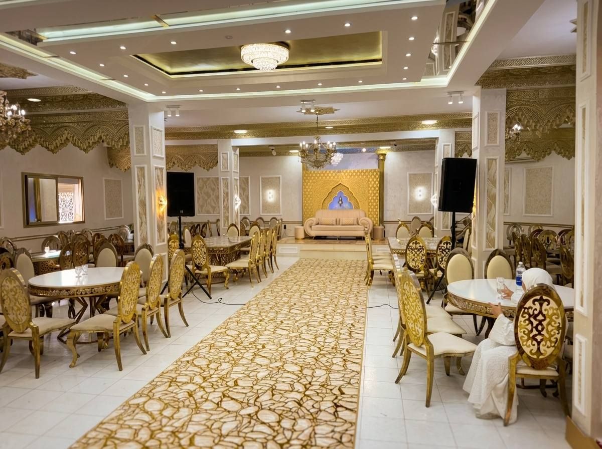 Palais Nina wedding hall in Tangier