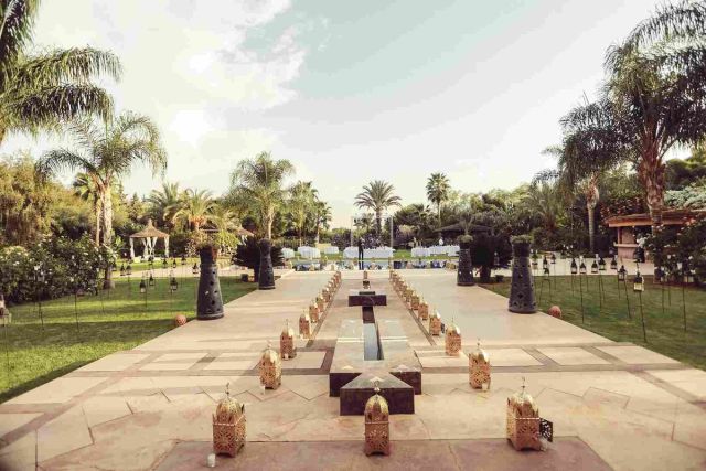 Villa Malika Silvana wedding party