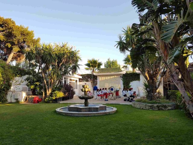 Villa Saada venue hall in Tangier