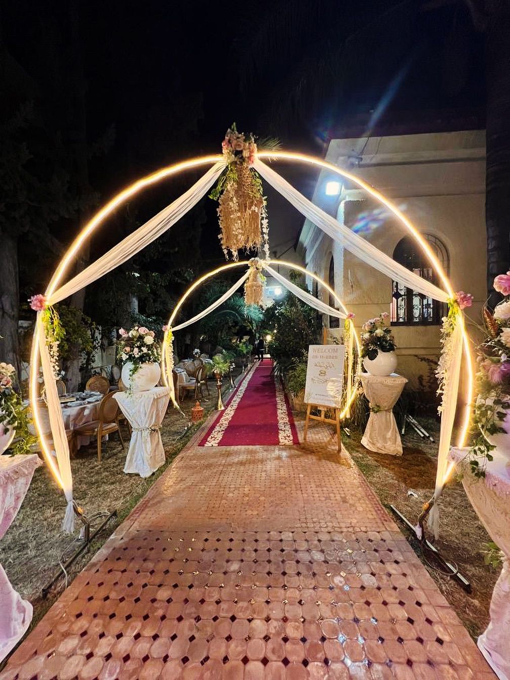 إعداد زفاف أنيق في Salle des Fêtes Afilal في فاس، المغرب