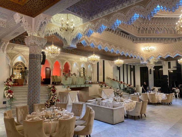 Palais Laraki wedding venue in Meknes, Morocco