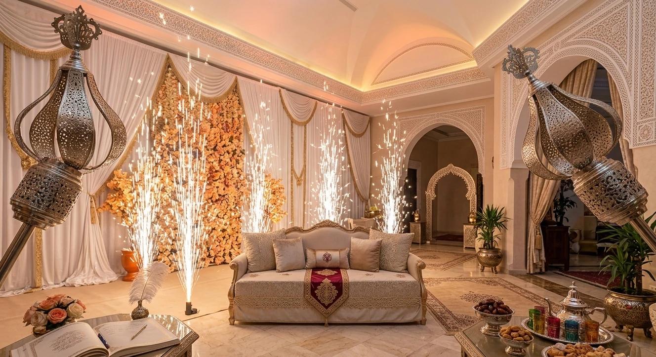 Kamelia Palace wedding venue in Casablanca, Morocco