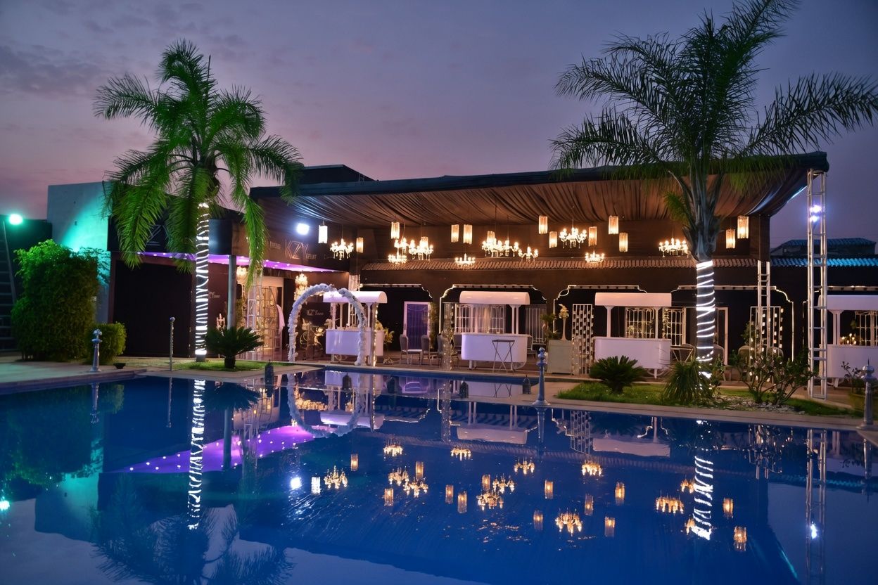 Palais kzy wedding venue piscine