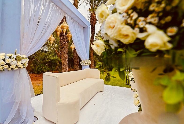 Villa de bodas elegante en Palais Azalé en Marrakech, Marruecos