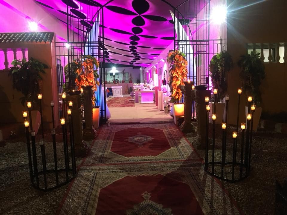 Salón de bodas marroquí Kamelia Palace Casablanca