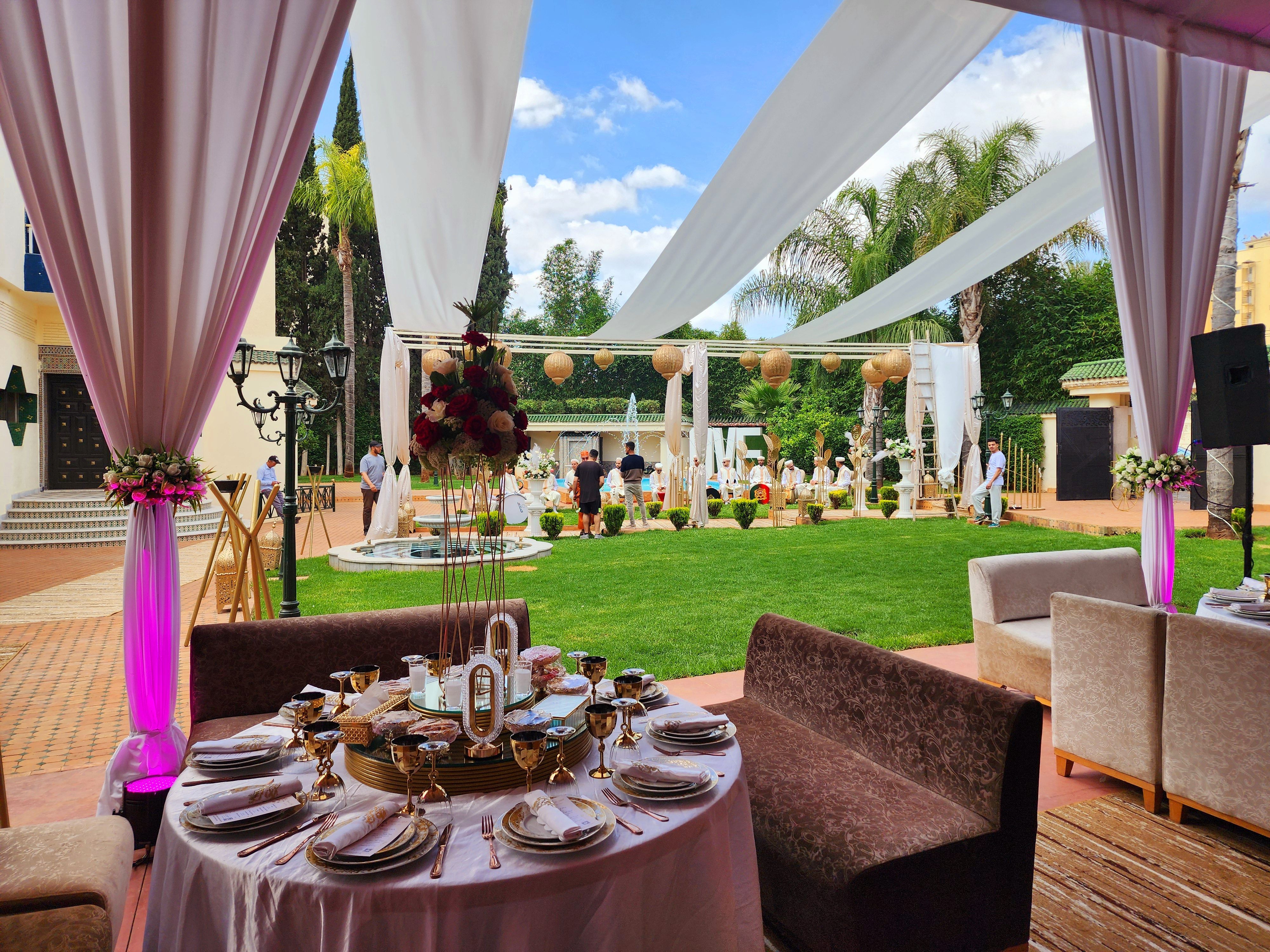 Luxury wedding venue Meknes Morocco
