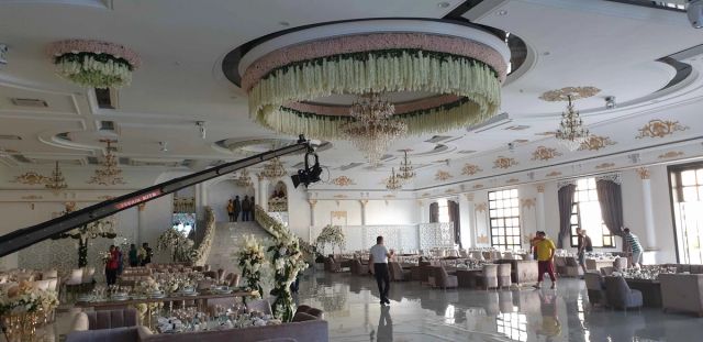 Célébration de mariage de nuit au Palais Benjelloun
