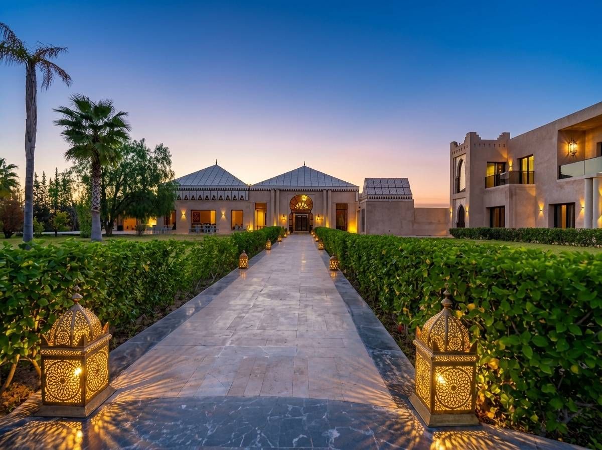 Palais Nouhass wedding venue Marrakech