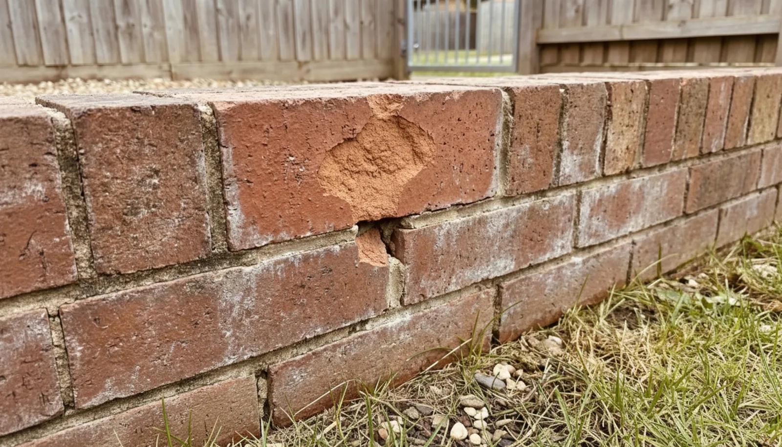 Brick Repairs before repair