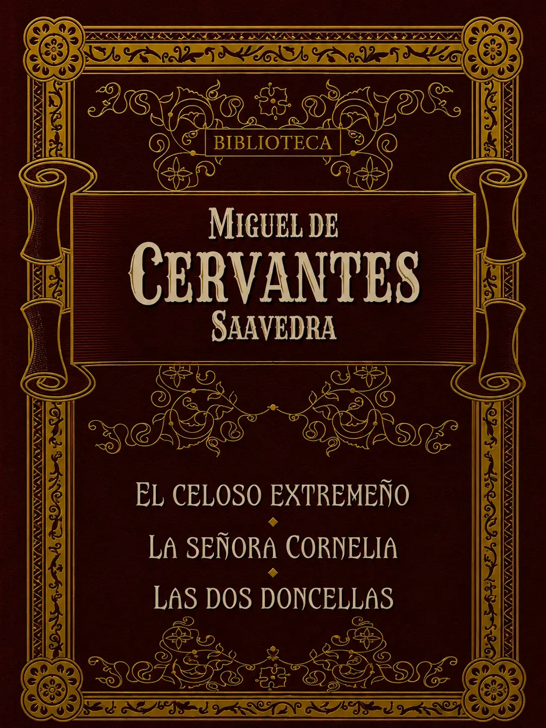 El celoso extremeño - La señora Cornelia - Las dos doncellas