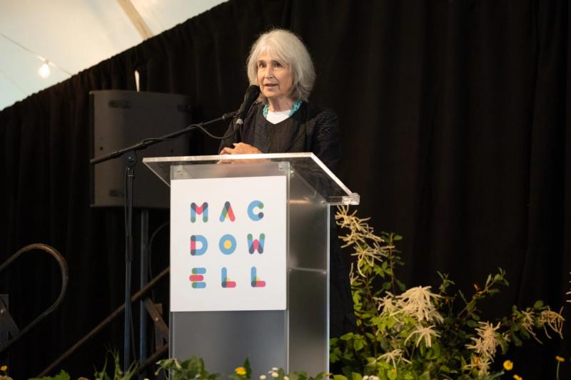 Roxana Robinson at MacDowell benefit