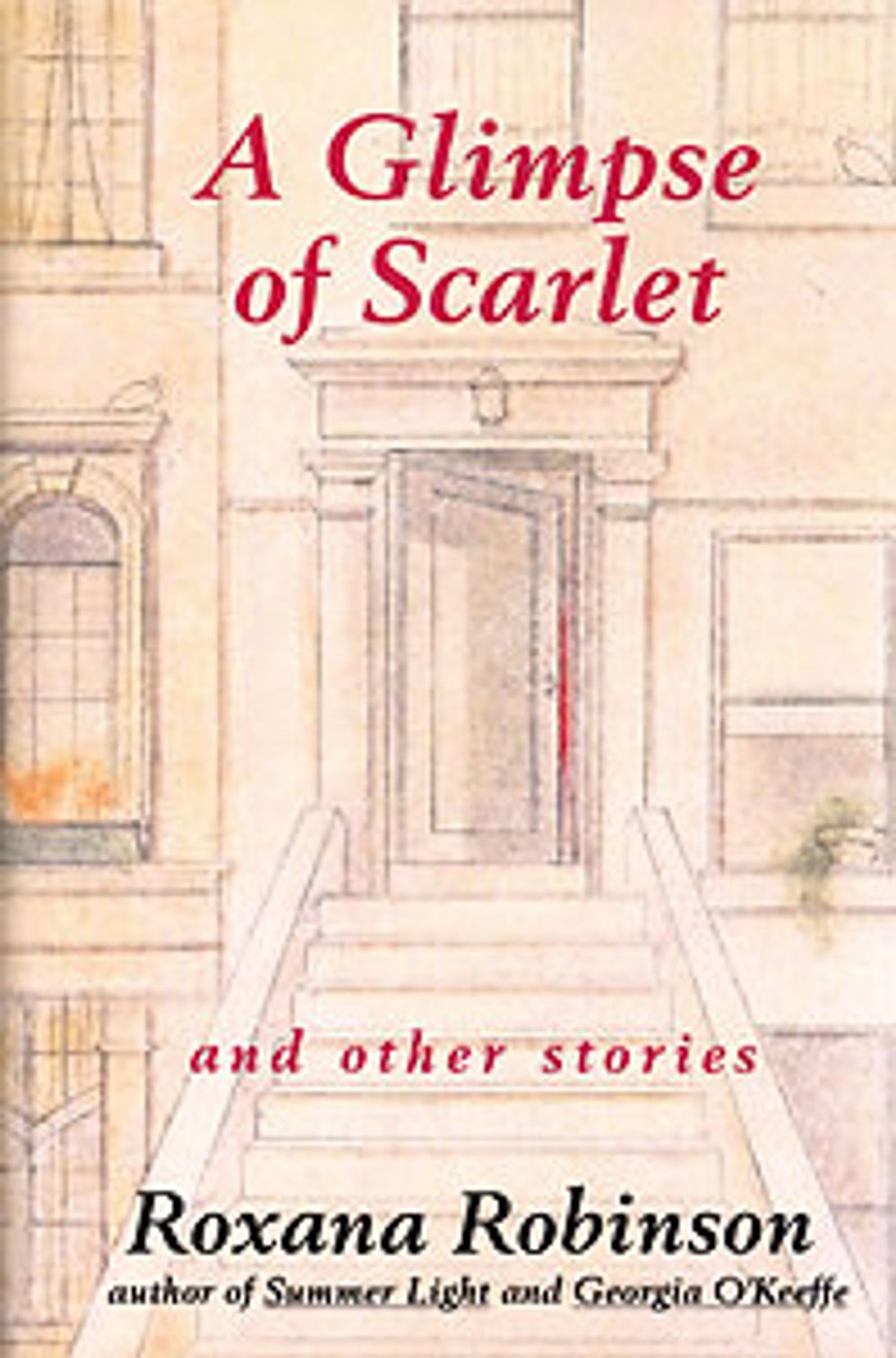 cover image of the book A Glimpse of Scarlet