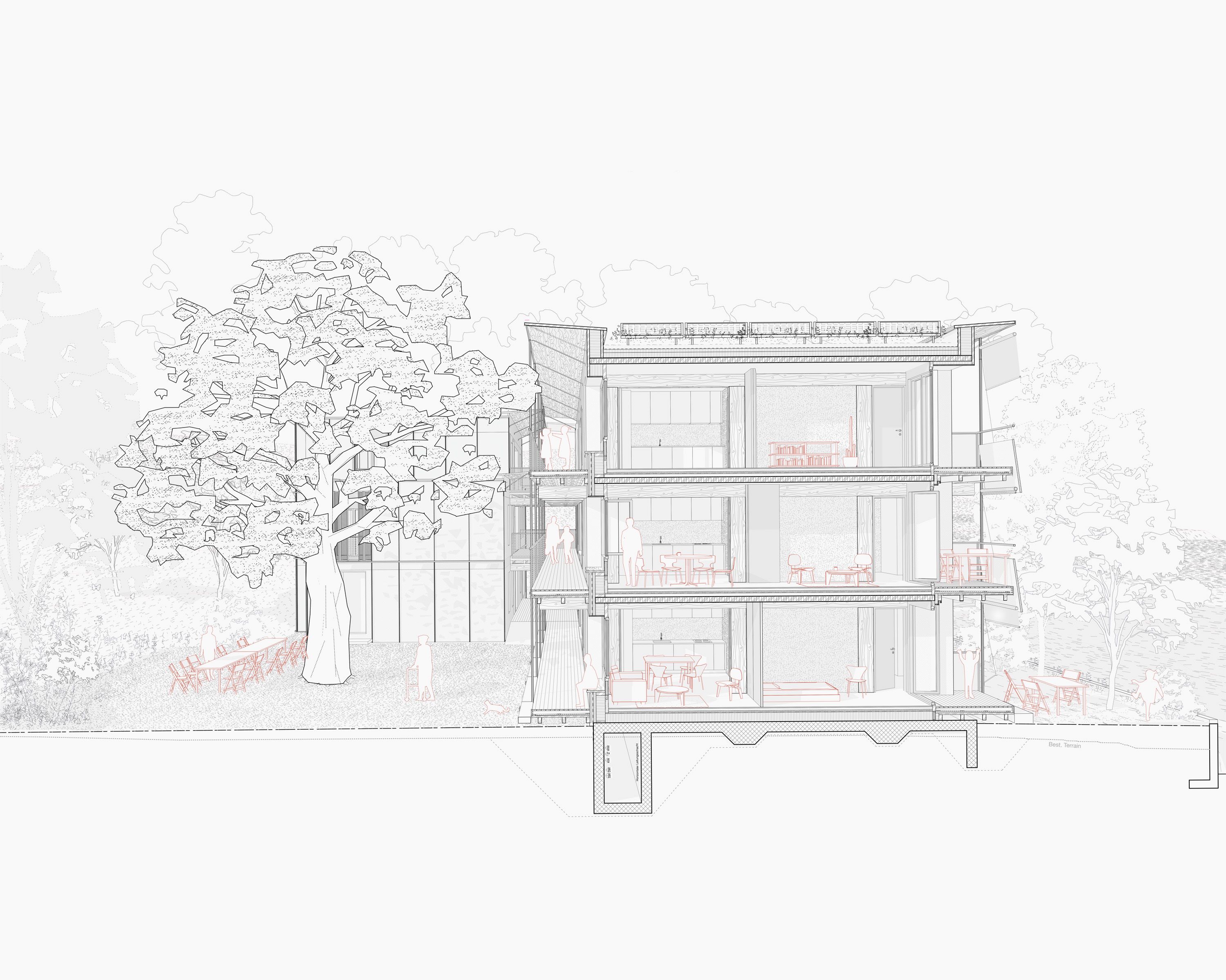 Konstruktionsschnitt